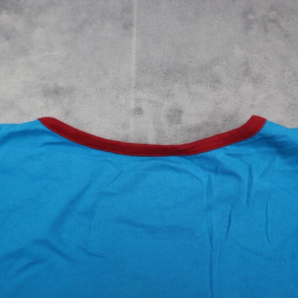 Underoos Marvel Shirt Mens XL Blue Captain America Crew Neck Short Sleeve Tee - Picture 10 of 14